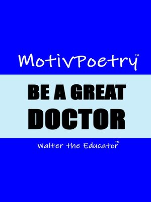 cover image of Be a Great Doctor